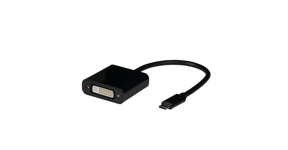 EFB USB Type C - DVI adapter, FULL HD 1080P - USB TYPE C VIDEO KÁBELEK ...